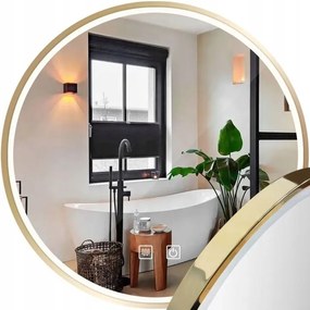 Огледало LED 70cm MMJ Gold
