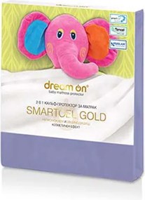 Протектор Dream On, матрак SMARTCEL GOLD Baby Blue, 60x120