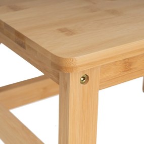 Бамбуков стол в естествен цвят – Casa Selección