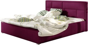 Тапицирано легло Maestra-180 x 200-Βυσσινί