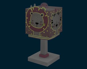 Лампа за четене Ango Baby Jungle-Pink