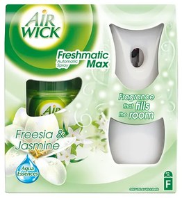 Air Wick Ароматизатор Freshmatic, автоматичен, фрезия и жасмин, с включен пълнител, 250 ml
