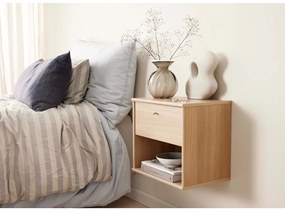 Висящо нощно шкафче с рафтове в дъбов декор Mistral - Hammel Furniture