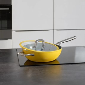 Уок тиган с капак/с керамично покритие ø 28 cm Meda 3.0 – FABINI