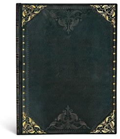 Paperblanks Тефтер Mifnight Rebel, Ultra, широки редове, твърда корица, 72 листа