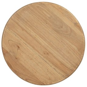 Кръгла странична масичка от масив от минди ø 40 cm Dala – Ixia