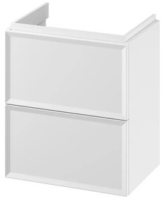 Cersanit S1021-005 - Стенен шкаф за баня под мивка MILLE SLIM 50x35 см бял