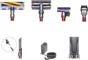 Вертикална прахосмукачка Dyson Gen5detect 446989-01, 280AW, 135000 об/мин, 0.75l, 70 мин, 3 режима, Никел/лилав