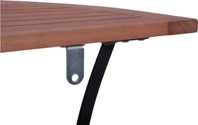 Градинска маса от масивен евкалипт 54x85 cm Wien – Garden Pleasure