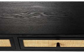 Черна конзолна маса 40x120 cm Guuji – White Label