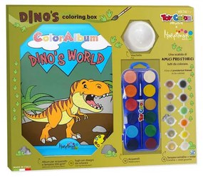 Кутия за оцветяване Toy Color Magic Dino 4013