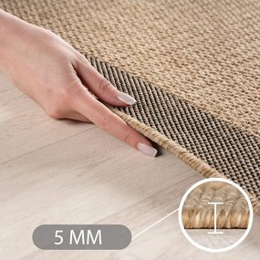 Кафяв килим за открито и закрито 240x340 cm Timber 1402 – Ayyildiz Carpets