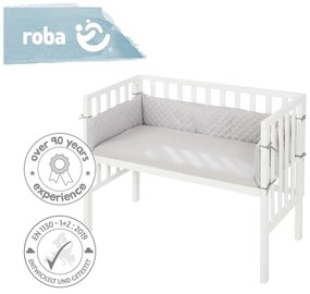 Бяло детско креватче 90x45 cm – Roba