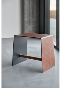 Метален стол в цвят кафяв коняк Bull – LIND DNA