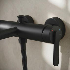Смесител за вана Rea Ontario Side Black