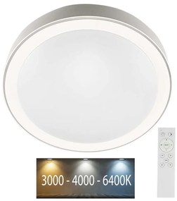 LED Димируем плафон LED/40W/230V 3000K/4000K/6500K + д.у.