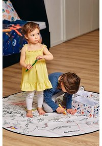 Детски килим за оцветяване Къмпинг, ø 130 cm - Butter Kings