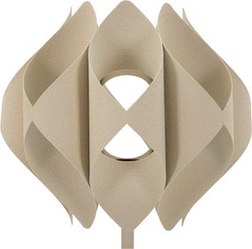 Бежова подова лампа с метален абажур (височина 155 cm) Space – Mauro Ferretti