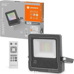 Ledvance - LED RGBW прожектор FLOODLIGHT LED/20W/230V 3000K IP65 Wi-Fi + дистанционно управление