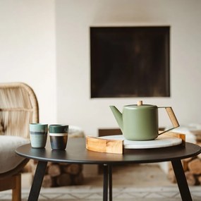 Зелен чайник от неръждаема стомана 1,1 l Duet Boston – Bredemeijer