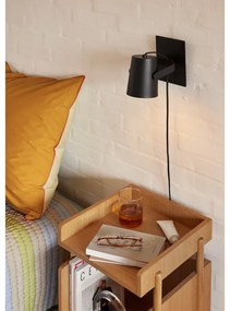 Черна стенна лампа Ardent – Hübsch