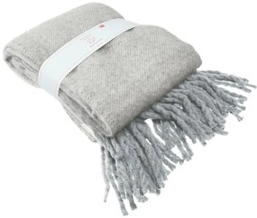 Сиво одеяло 127x185 cm – Rex London