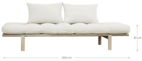 Бял диван 200 см Pace - Karup Design