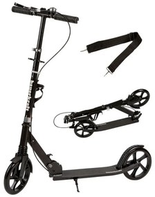 Сгъваем алуминиев скутер 95-105 см - повече цветове Черен