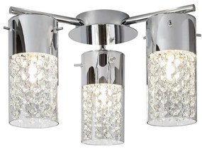 Rabalux 2195- Таванно осветително тяло за баня NIAGARA 3xE14/40W/230V IP44