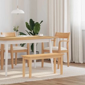 4102595 vidaXL Пейка 90 cm Масивна дървесина Гума