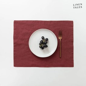 Ленена подложка за хранене 35x45 cm Marsala – Linen Tales