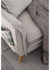 Бежов разтегателен ъглов диван (ляв ъгъл) Charming Charlie – Miuform