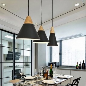 Висяща лампа Scandi A Black  APP054-1CP