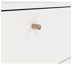 Бял висок скрин с чекмеджета 50x120 cm Bodo - Tvilum