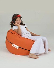 Градински пуф Basketball Kids Pouf, цвят Керемида