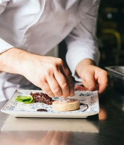 Плато LA MEDITERRANEA Blur, 20x13 cm, Порцелан - 25x15 cm