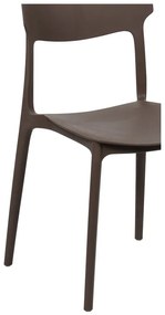 Кафяв пластмасов градински стол Biá – Bonami Essentials