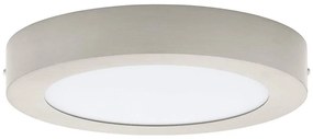 Eglo 32816 - LED таванно осветително тяло FUEVA LED/17W/230V Ø 22,5 см матов хром