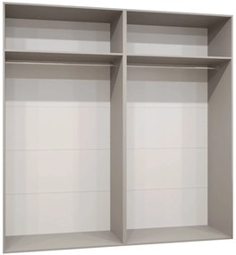 Гардероб Малага четирикрилен-Черен