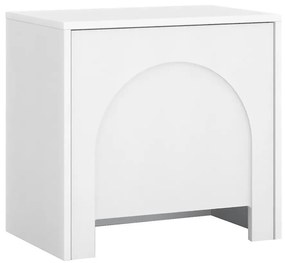 Нощно шкафче NIO, бяло
