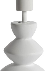 Дизайнерска настолна лампа бяла кадифена абажур зелена със злато 25 см - Alisia