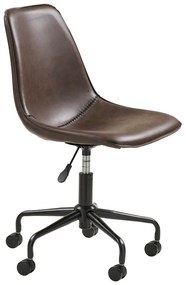 Тъмнокафяв офис стол Monaco – House Nordic