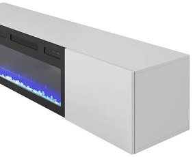 TV шкаф с вградена камина  LIVO RTV-180W K