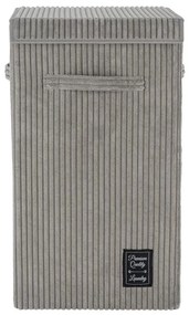 WENKO 62044100 - Кош за пране CORA 33x58 см сив