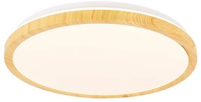 LED осветително тяло за таван в естествен цвят ø 48 cm Gandava - Candellux Lighting