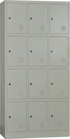 Гардероб Метален шкаф-90 х 40 х 185 12 места