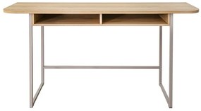 Конзолна маса от декор от дъб в естествен цвят 40x140 cm Darlington – Actona