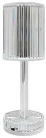 LED презареждаема сензорна настолна лампа SIMPLE LED/1W/5V 2400 mAh 3000-6000K прозрачна