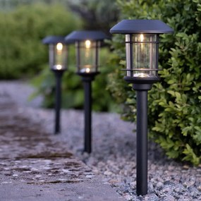 Комплект от 3 слънчеви LED градински лампи, височина 34 см Fride - Star Trading