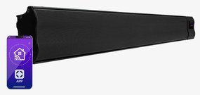 Blumfeldt Cosmic Beam Smart 30, инфрачервен нагревател, 3000 W, контрол чрез приложение, черен